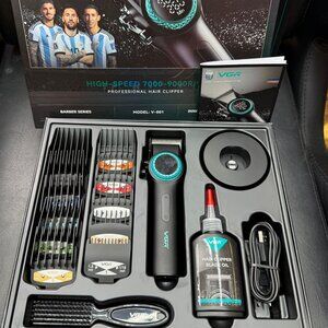 VGR V-001💈 Pro Cordless Hair Clipper for Men – Barber Tool